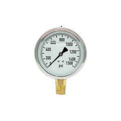 Collection image for: SS x Brass Liquid Filled Pressure Gauges