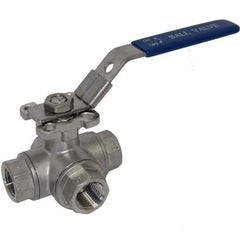 Collection image for: 3 Way Ball Valves (316SS)