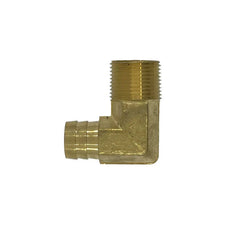 Collection image for: Brass Hose Barb x Male NPT 90° Elbow