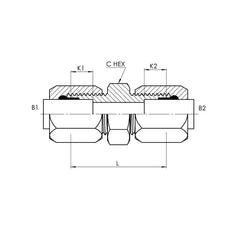 Collection image for: Single Ferrule Compression Fittings, Stainless Steel