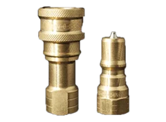 Collection image for: Brass Straight Thru Unvalved Coupling (HNV-B-SS)