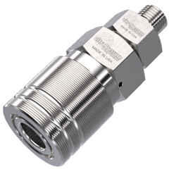 Collection image for: HPC600 Quick Couplers - Female Coupler with Check Valve