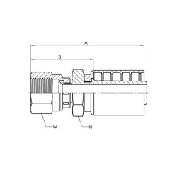 Collection image for: Parker HY Series Compatible Crimp Fittings