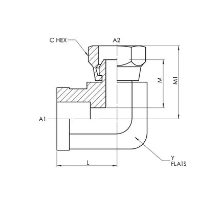 1502-02-02-FG | 02 FP - 02 FPS 90 Elbow Forged, Carbon Steel