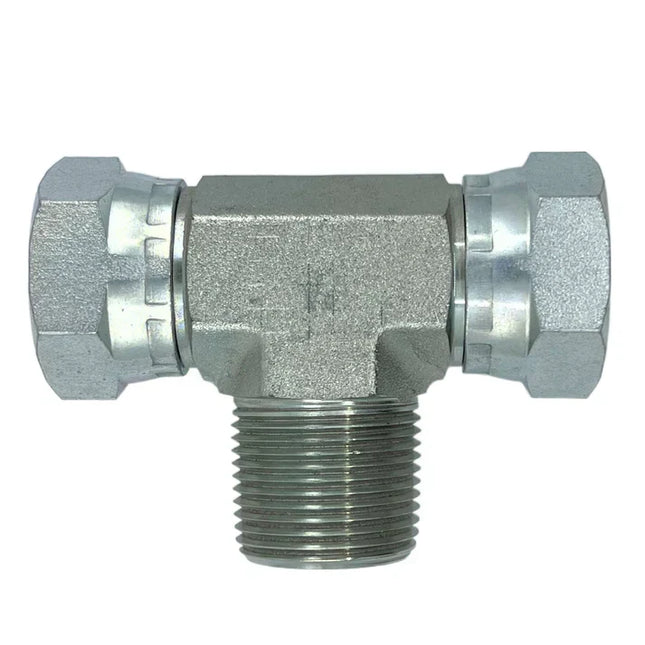 1601-06-06-06-FG | 06 FPS - 06 FPS - 06 MP Tee Forged, Carbon Steel