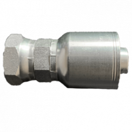 200-FPX-06-04-1P | 3/8" x 1/4" Female Pipe Swivel, 1-Piece Hose Fitting for 1 & 2 Wire Braid..