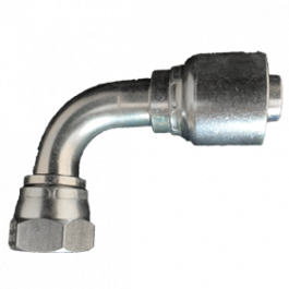 R4F4-FJX90-20 | 100R4/FLEX4, 1-1/4" HOSE X 1-1/4" 90 DEGREE FJX