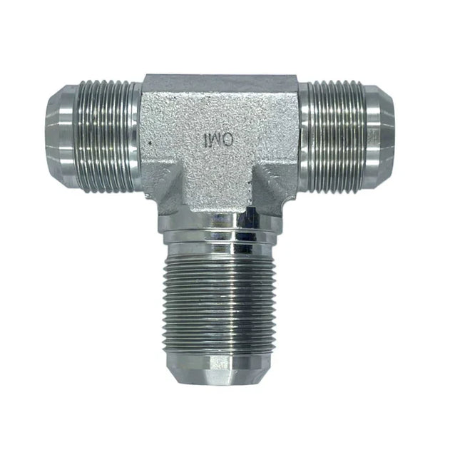 2703-10-10-10-FG | 10 MJ - 10 MJ - 10 MJ Bulkhead Branch Tee Forged, Carbon Steel
