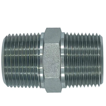 SS-5404-16-08 | 16 MP - 08 MP Hex Straight, Stainless Steel