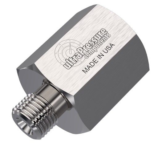 5406-4JM9 | 1/4" Female JIC x 9/16" Type M Male, Stainless Steel - 10K psi