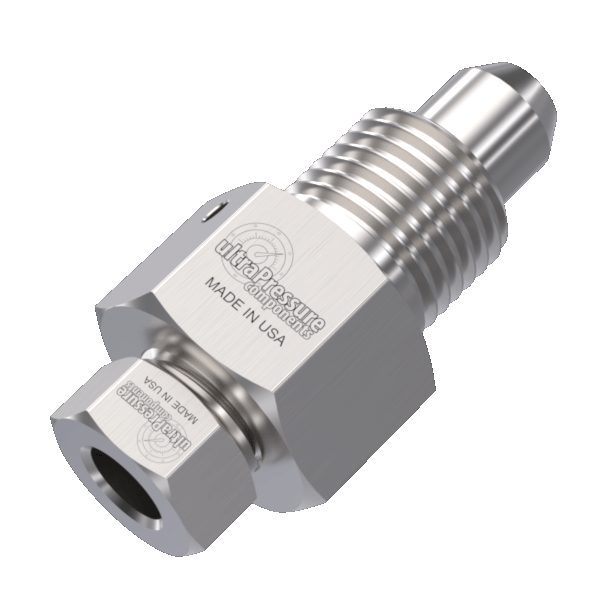 5406-4M6M | 1/4" MP Female x 3/8" MP Male, Stainless Steel - 20K psi