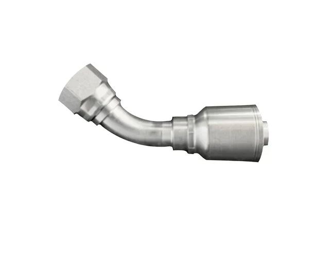 600SF-FJX45-24-24 | Spiralfit , FEMALE JIC 45, 1-1/2" hose x 1-1/2" JIC; 6 Wire