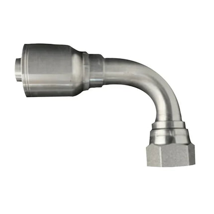 600SF-FJX90-32-32 | Spiralfit , FEMALE JIC 90, 2" hose x 2" JIC; 6 Wire
