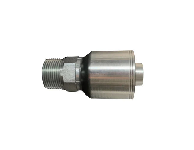 600-NPT-API-32-32-1P-R13 | 2" x 2" Male NPT, API-Large Hex, 1-Piece Hose Fitting for 100R13