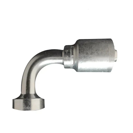 600SF-CAT-90-20-20 | SPIRALFIT,90 DEGREE, 1-1/4" HOSE X 1-1/4" CAT FLANGE