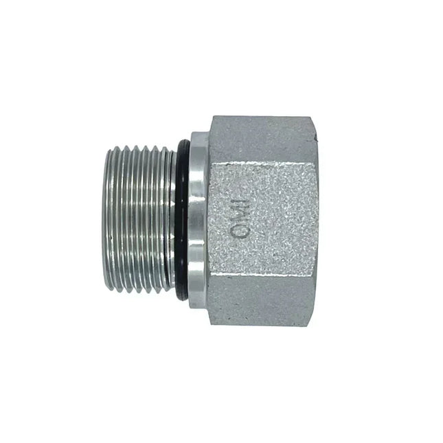 6410-12-16-O | 12 MORB - 16 FORB Straight, Carbon Steel