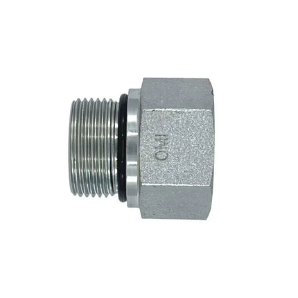 6410-06-06-O | 06 MORB - 06 FORB Straight, Carbon Steel