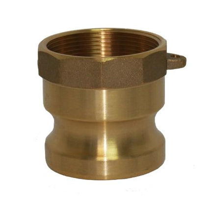 A-150-BRASS | Part A - Adapter - 1-1/2" Male Adapter x 1-1/2" Female NPT, Brass