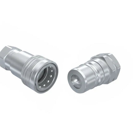 ANV-04-06N-SAE | ISO A 1/4" Nipple Body X 3/8" SAE Threads