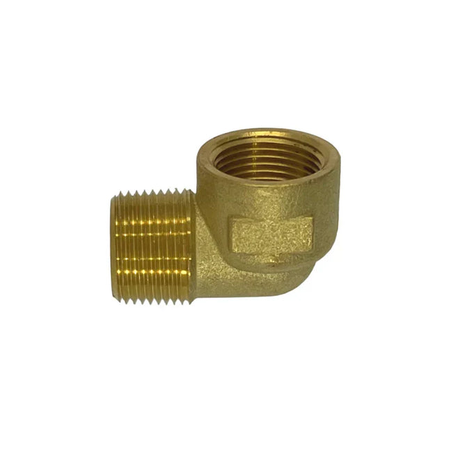 B-5502-06-06-BS | 06 MP - 06 FP 90 Elbow Barstock (Brass)