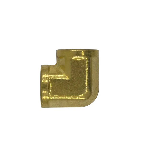 B-5504-02-02-BS | 02 FP - 02 FP 90 Elbow Barstock (Brass)