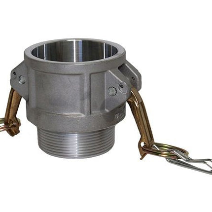 B-600-ALUMINUM | Part B - Coupler - 6" Female Coupler x 6" Male NPT, Aluminum