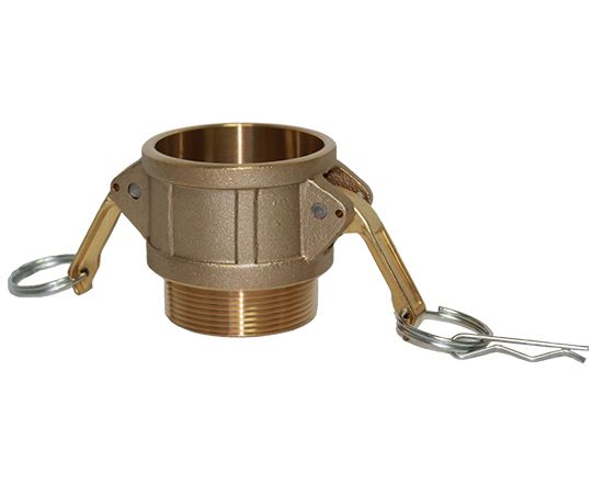 B-100-BRASS | Part B - Coupler - 1" Female Coupler x 1" Male NPT, Brass