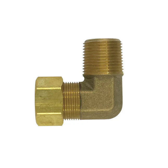B-C2501-05-04-FG | 05 BT - 04 MP 90 Elbow Forged (Brass)