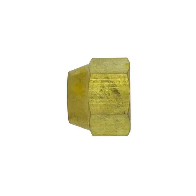 B-F0304-04 | 04 Flare Standard Nut (Brass)