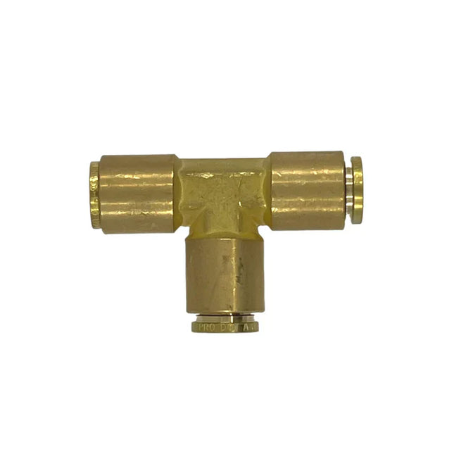 B-PC2603-04-04-04-FG | 04 PC - 04 PC - 04 PC Tee D.O.T. (Brass)