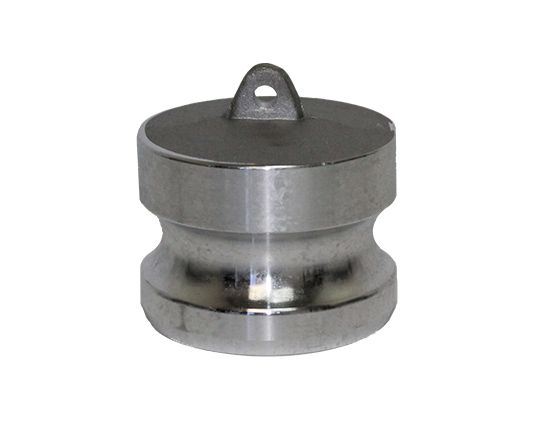 DP-200-ALUMINUM | Dust Plug - 2" Male End Adapter, Aluminum