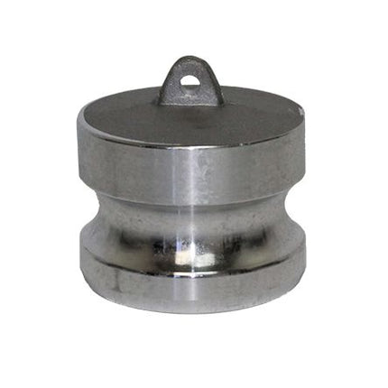 DP-300-ALUMINUM | Dust Plug - 3" Male End Adapter, Aluminum