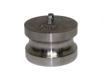 DP-150-SS316 | Dust Plug - 1-1/2" Male End Adapter , 316SS