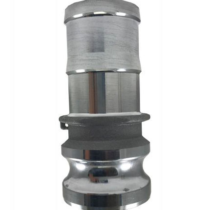 E-125-ALUMINUM | Part E - Adapter - 1-1/4" Male Adapter x 1-1/4" Hose Shank, Aluminum
