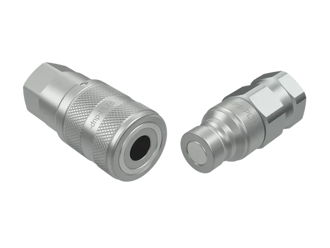 FF-UHP7-04-04N-NPT | Flat Face Ultra High Pressure 1/4" Nipple Body X 1/4" NPT Threads