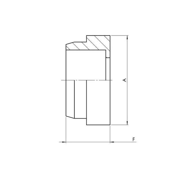 FS0319-20 | 20 FS Sleeve (not plated for brazing), Carbon Steel
