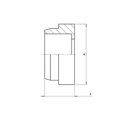 FS0319-04 | 04 FS Sleeve (not plated for brazing), Carbon Steel