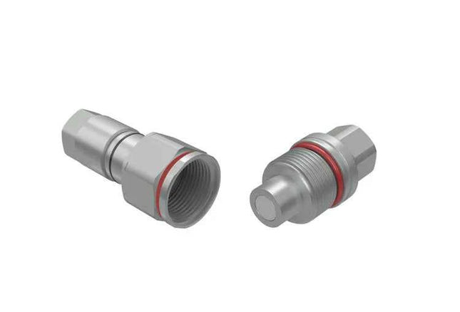 FSI-CC-04-06N-SAE | FSI Series high pressure screw together, 1/4" Nipple body x 9/16 SAE threads- Color Code System