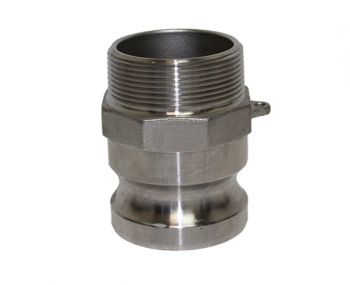 F-800-SS316 | Part F - Adapter - 8" Male Adapter x 8" Male NPT, 316SS