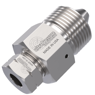 5406-9H9H | 9/16" HP Female x 9/16" HP Male, Stainless Steel - 60K psi