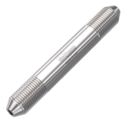 5404N-4H8.0 | 1/4" x 8" HP Nipple, Stainless Steel - 60K psi