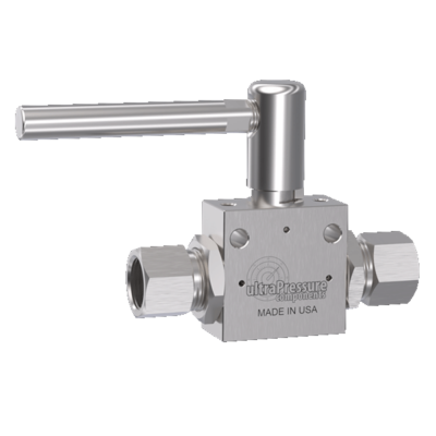 BV8T16M-15K | 1" MP Female Ball Valve - 0.500'' Orifice, Stainless Steel - 15K psi