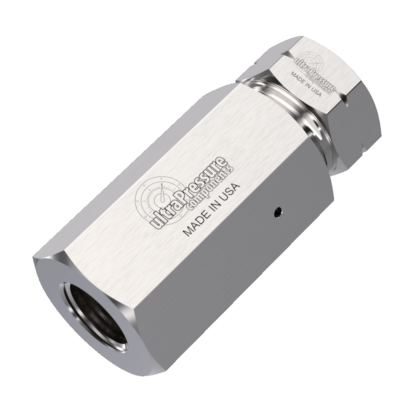5000-12N4H | 3/4" Female NPT x 1/4" HP Female, Stainless Steel - 10K psi