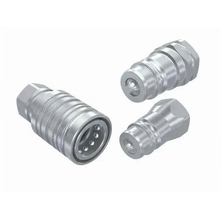 PPS-08-08C | 1/2" Double Acting Coupling (Ball Style) x 1/2" NPT Female