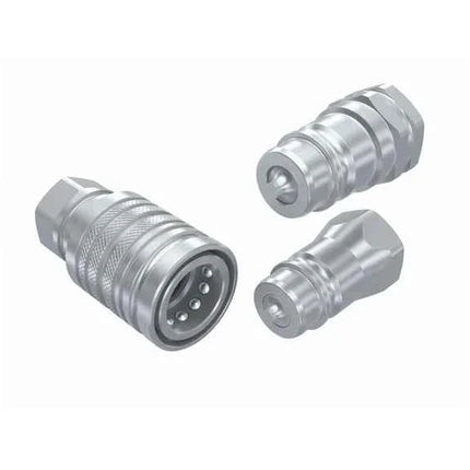PPV-08-08C-SAE | 1/2" Push/Pull style coupling body x 1/2" Female SAE threads ( 3/4" UNF )