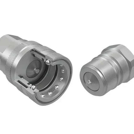 PTK-08-08N-NPT | Parker TEMA interchange nipple 1/2" body x 1/2" female NPT threads - Connect under Pressure