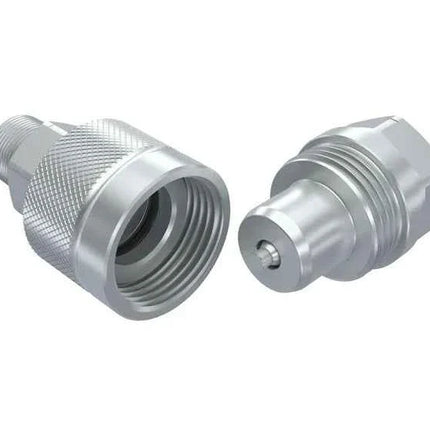 PVP-04-04C | 1/4" Coupling (Poppet Style) x 1/4" NPT Male