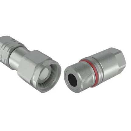 PVT4-SS-08-08C-NPT | 1/2" Screw-Type, Flat face connect under pressure couplings with 1/2" Female NPT, 316 Stainless Steel; PVTX.2013.012