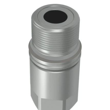PVT4-SS-CC-16-16C-NPT | 1" Screw-Type, Flat Face Connect under pressure Coupling with 1" Female NPT, 316 Stainless Steel