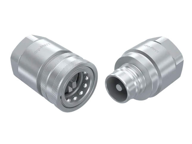 TNV-06-06C | 3/8" TNV Coupler w/ 3/8" NPT Female Threads.